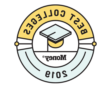 Money Magazine Best 大学 of 2019 Badge